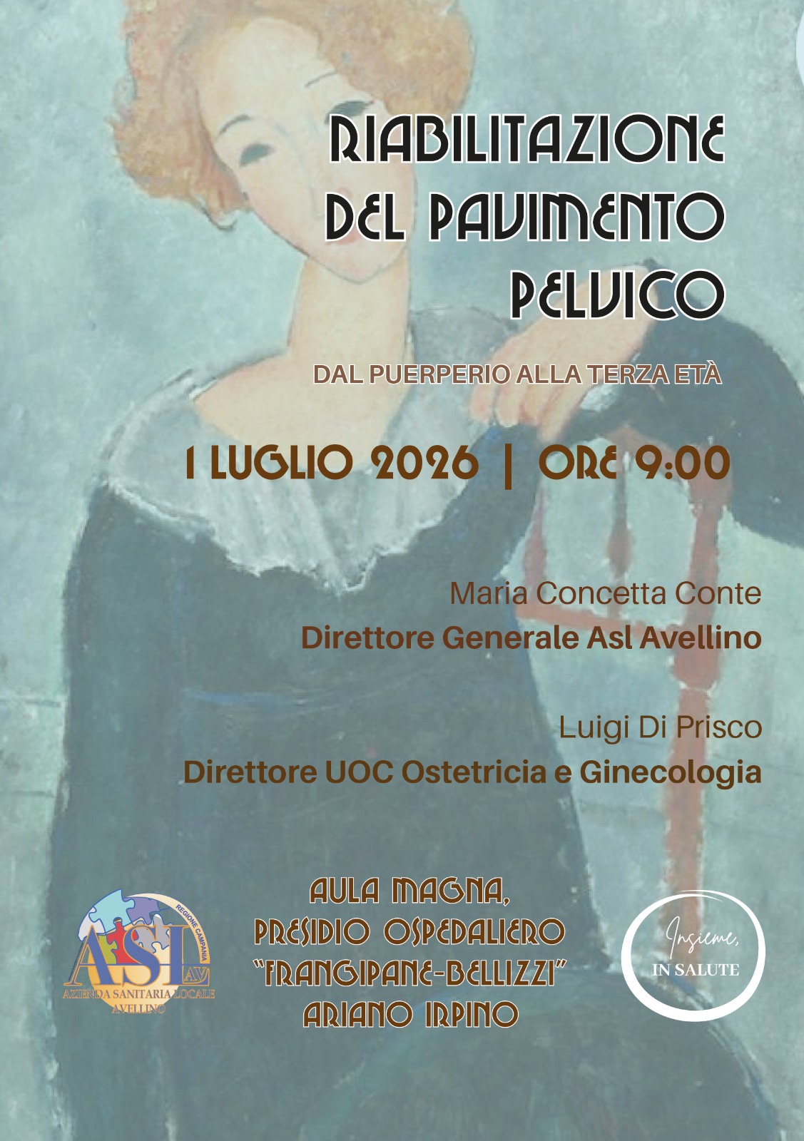 Riabilitazione del Pavimento Pelvico: ad Ariano Irpino l’evento formativo dedicato alla salute della donna