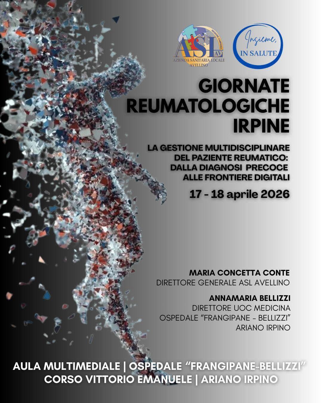Giornate Reumatologiche Irpine: ad Ariano la terza edizione 